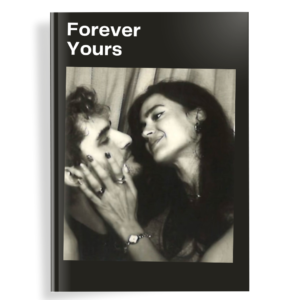 Forever Yours" custom photo album cover